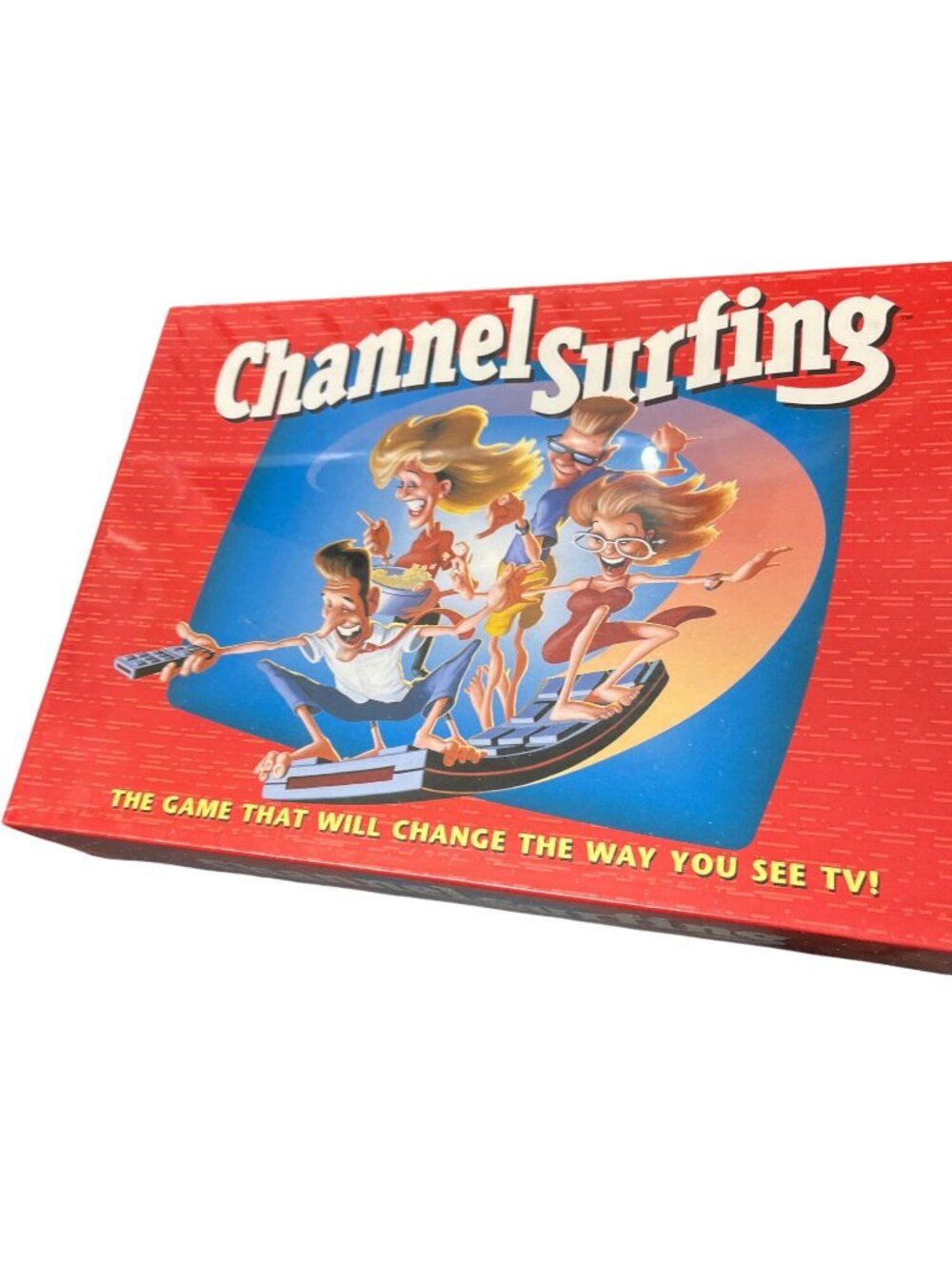 Milton Bradley Channel Surfing 1994 vtg family interactive card game SKU 10-666 - Picture 8 of 8